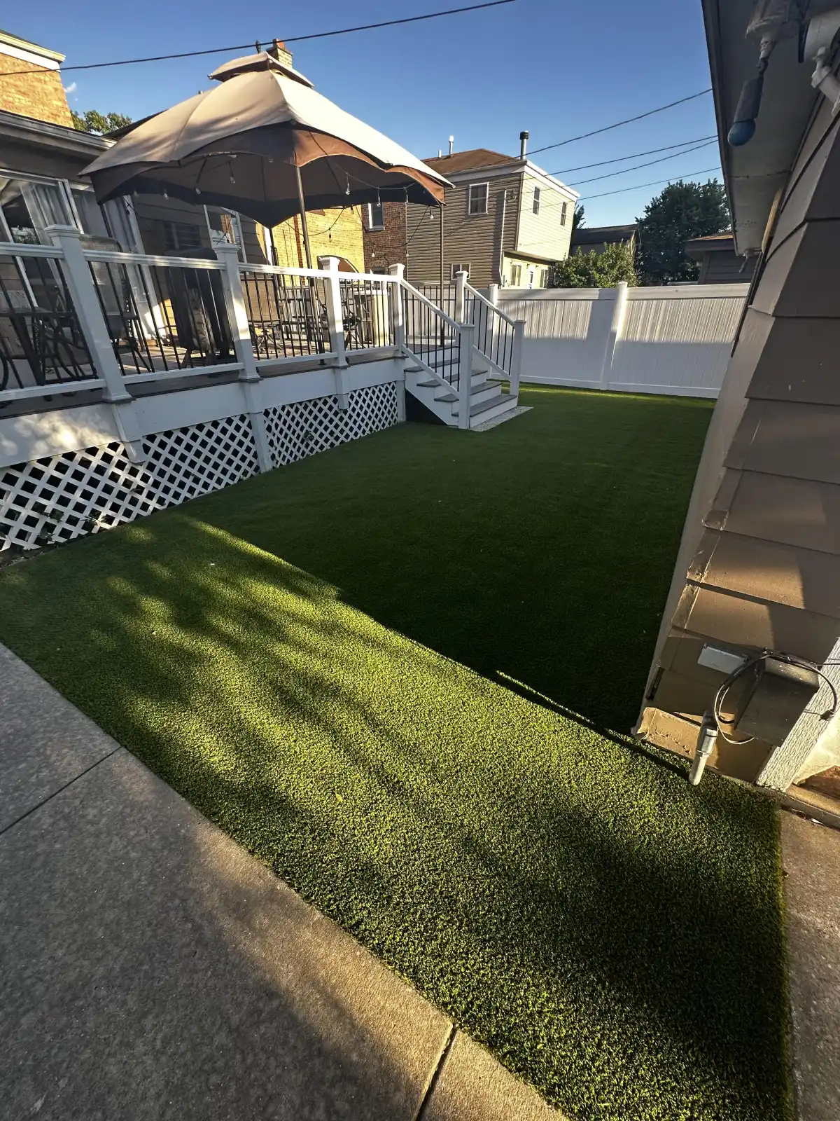 Synthetic turf project near Dimondale Michigan