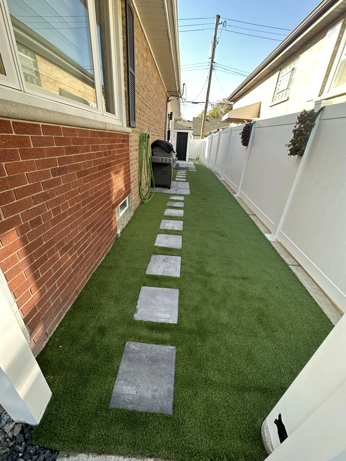 Synthetic turf project near Plymouth Michigan