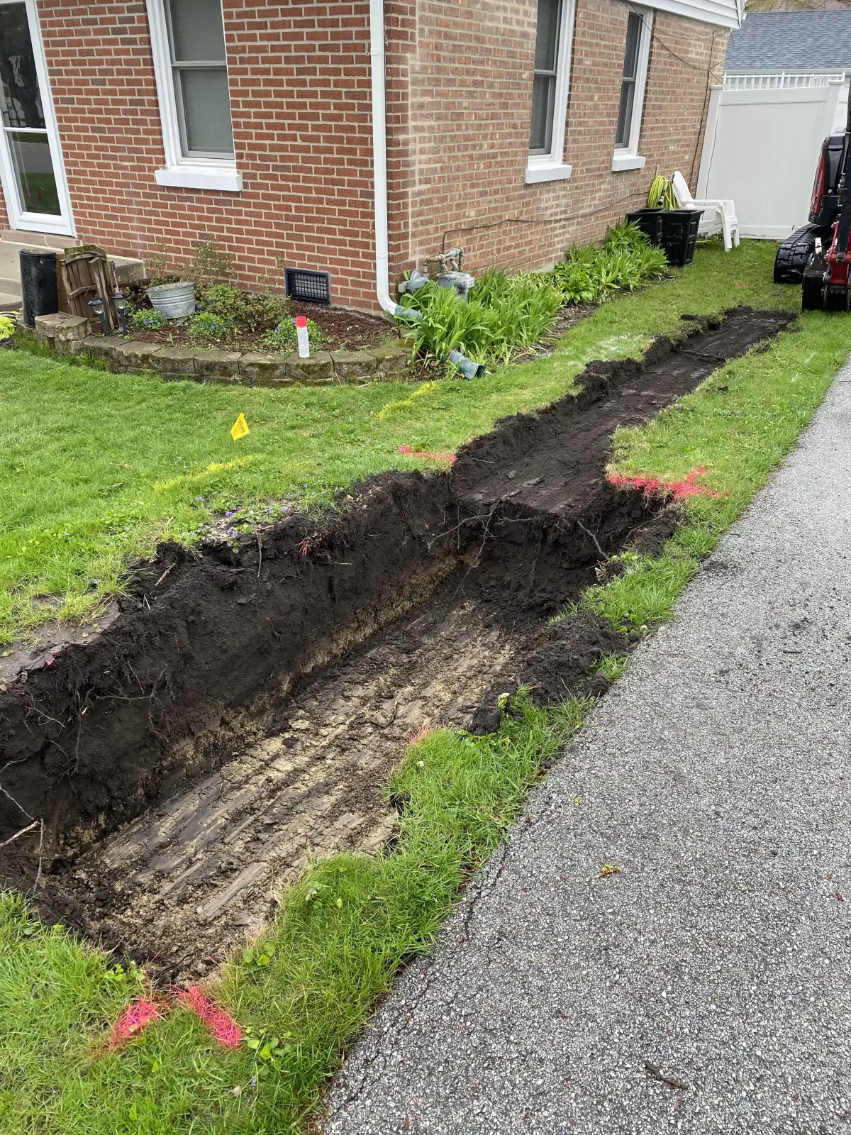 Professional drainage solution installation in Michigan