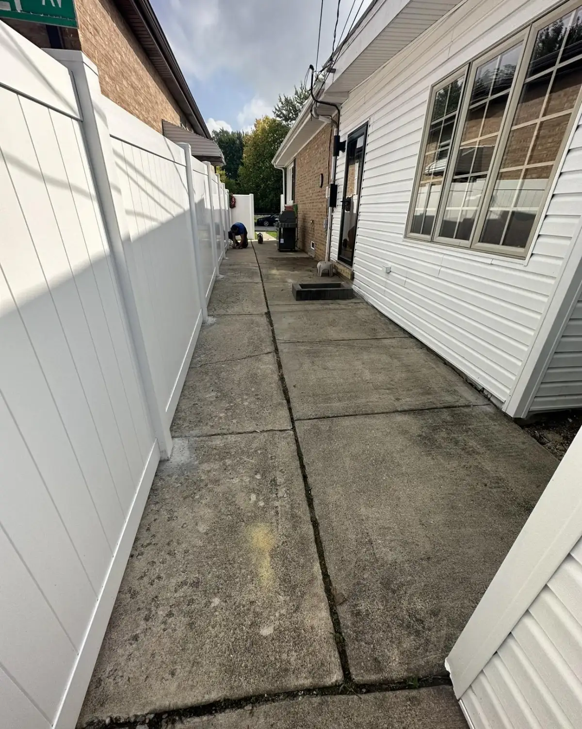 Synthetic turf project near Leland Michigan