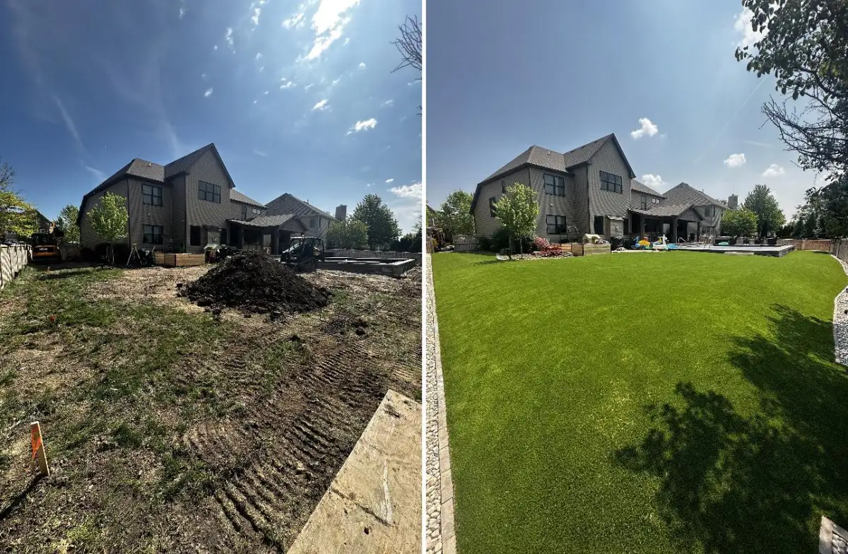 Synthetic turf project near Bay City Michigan