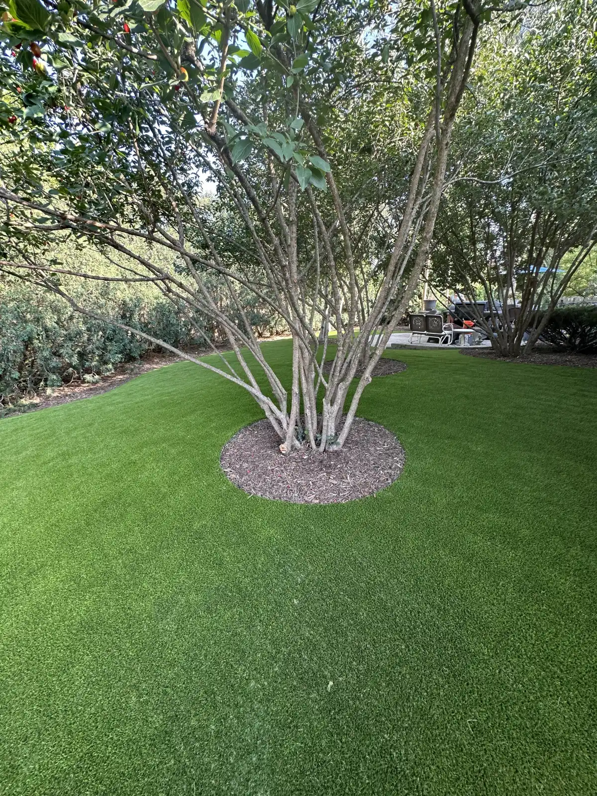 Synthetic turf project near East Lansing Michigan