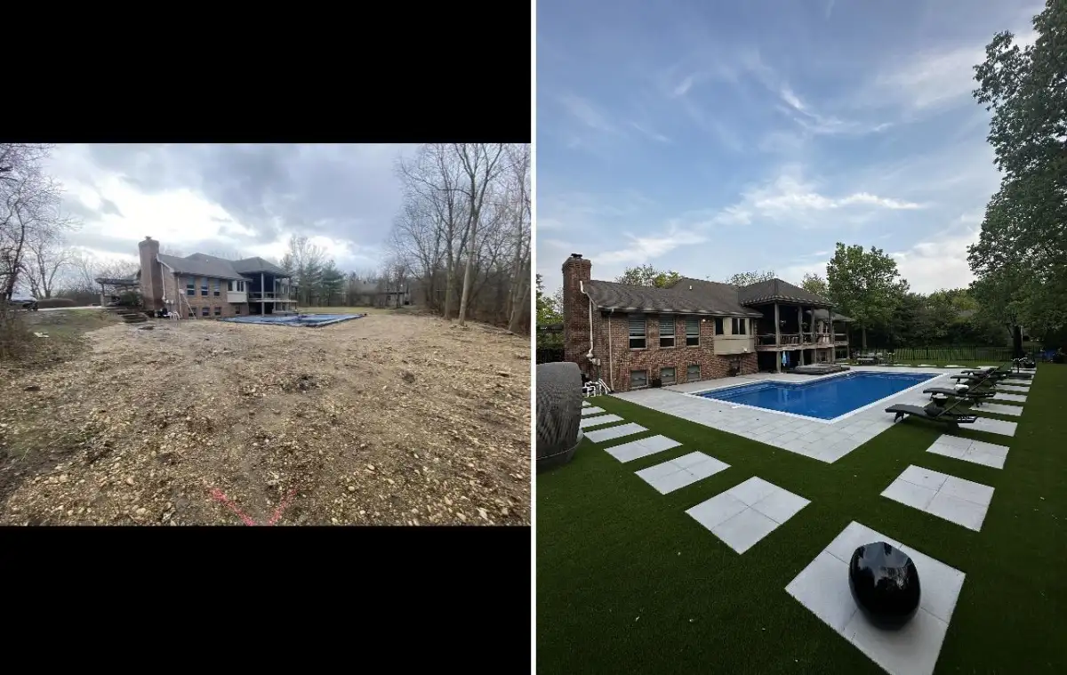 Synthetic turf project near East Grand Rapids Michigan