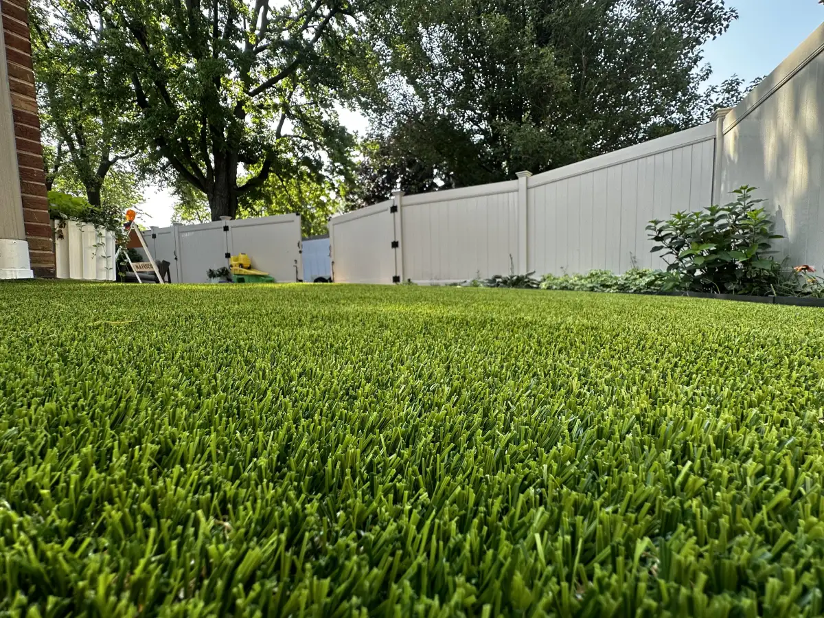 Synthetic turf project near Wyoming Michigan