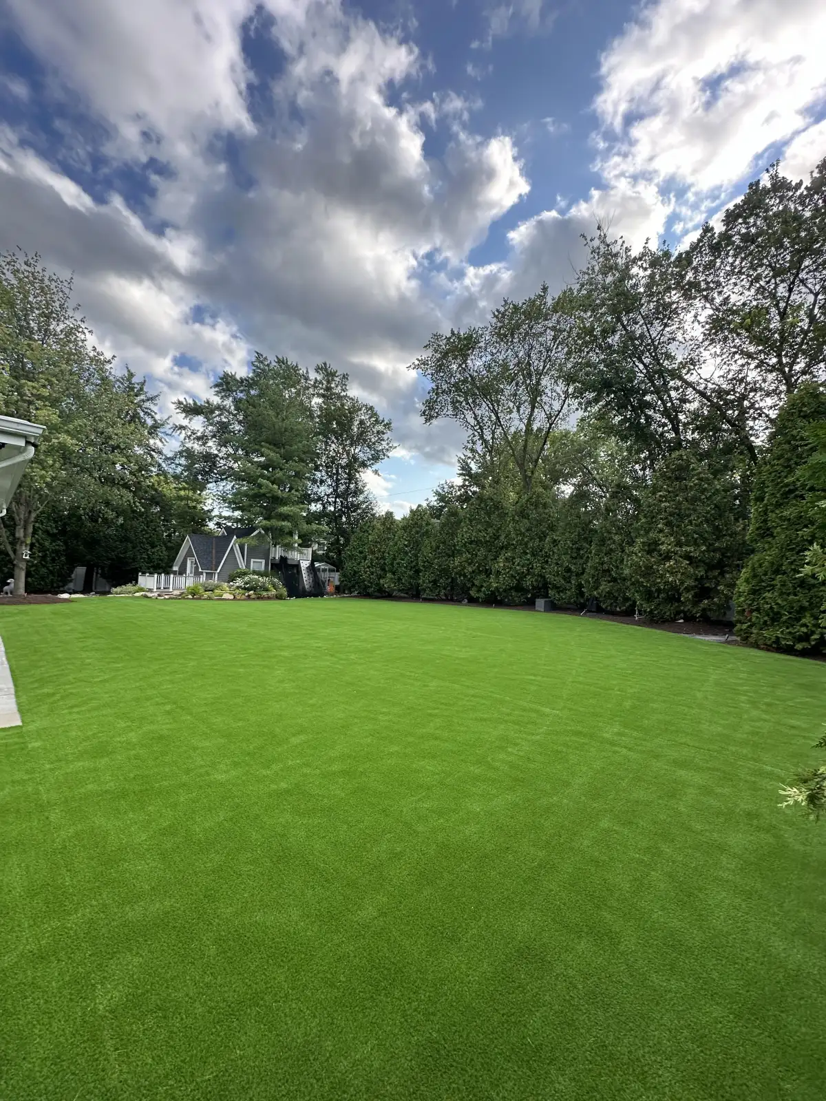 Synthetic turf project near Norton Shores Michigan