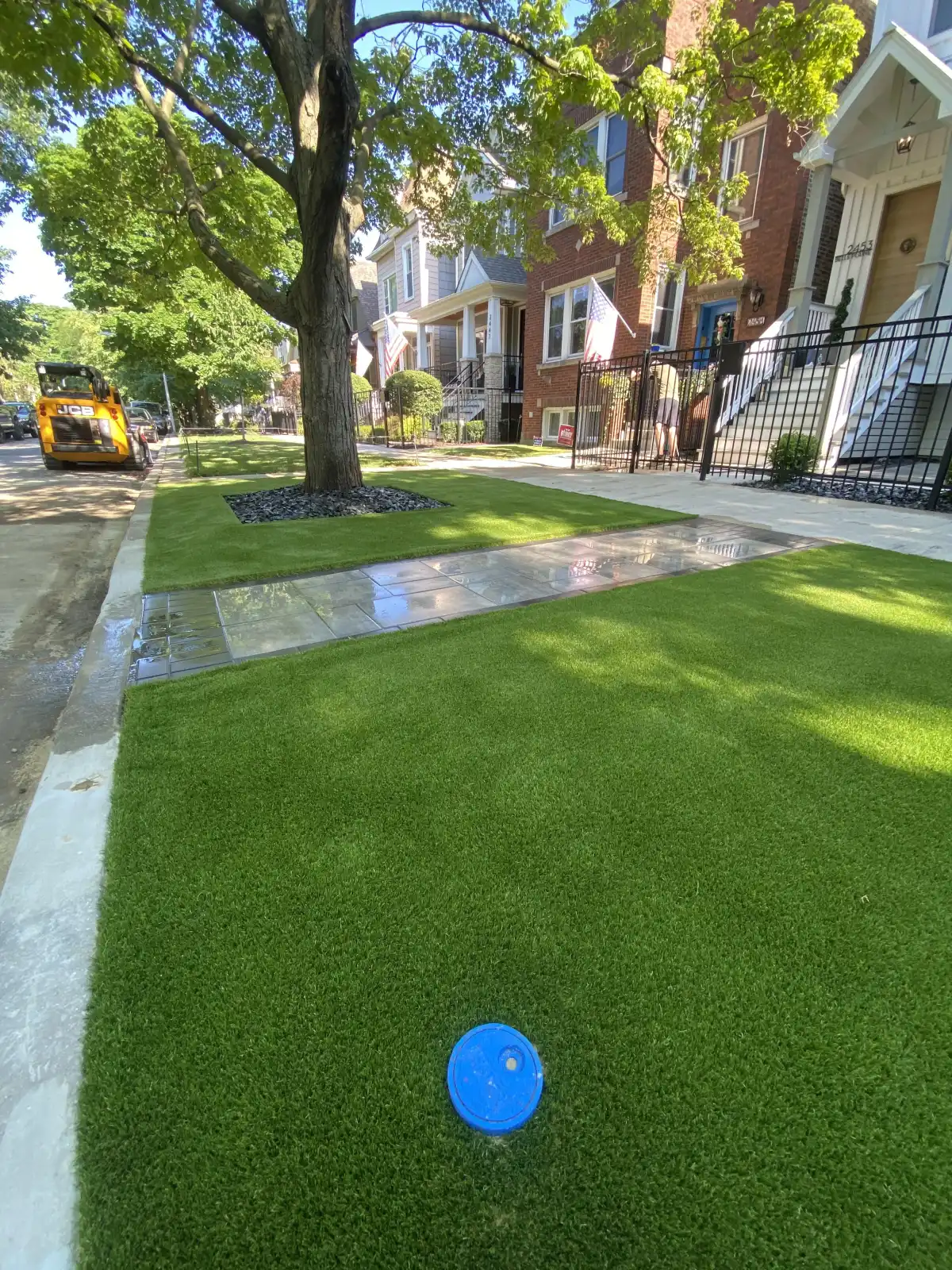 Synthetic turf project near Grand Haven Michigan